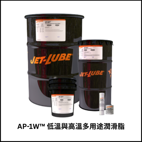 AP-1W™ 低溫與高溫多用途潤滑脂（白色）
