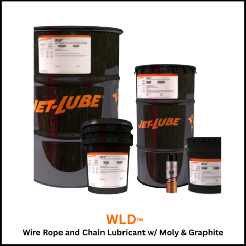 WLD™ Wire Rope and Chain Lubricant w/ Moly & Graphite