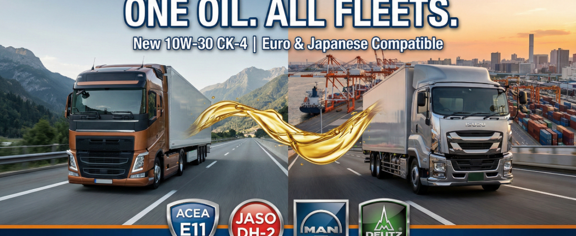 [Product Upgrade Notice] 10W-30 Heavy-Duty Engine Oil Comprehensive Evolution — The Perfect Solution for Both European and Japanese Models